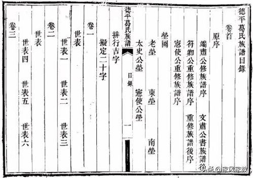 《松云家谱》 山东德平葛氏家族的记忆传承